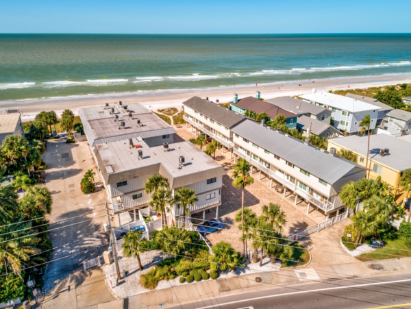 Beachfront Indian Rocks Three Bedroom Rental Condo
